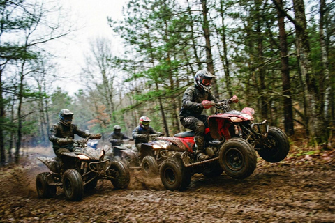 Gdańsk: Guided Quad Safari Off-Road Adventure Gdańsk: Quad Biking Adventure with Bonfire and Transfers