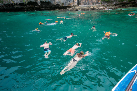 Phi Phi: Ein Tag Schnellboot zur Maya Bay mit Schnorcheln