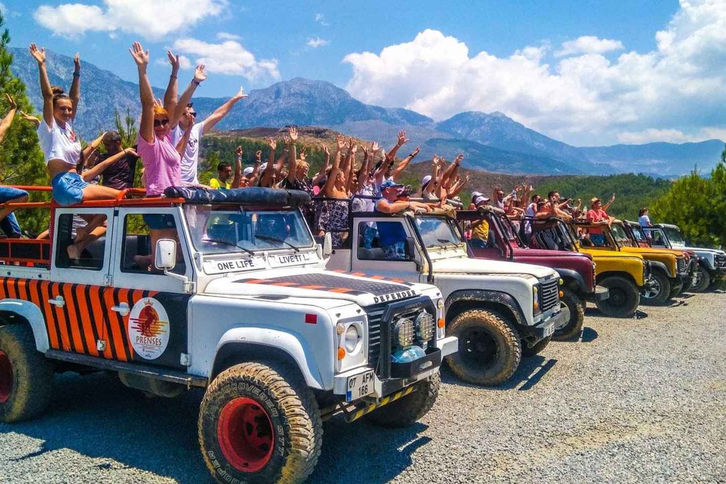 Fethiye Jeep-Safari mit Tlos, Saklikent-Schlucht und Schlammbad
