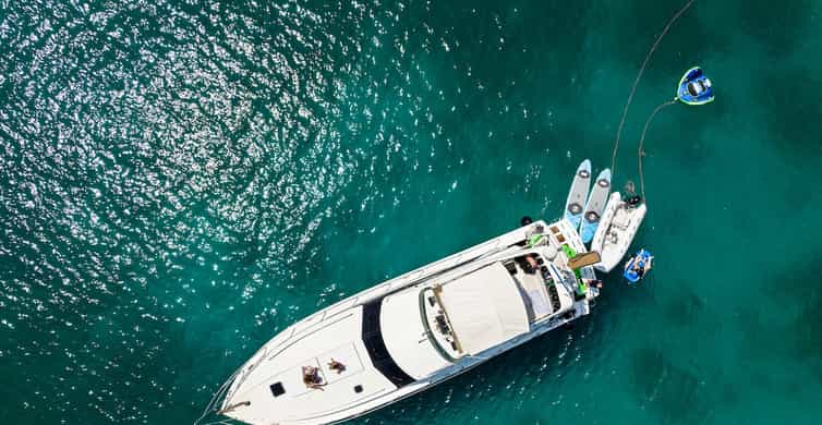 Croisière quotidienne privée sur un yacht de luxe de 18 m à Lindos