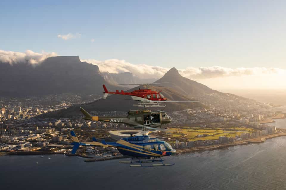 Volo in elicottero da Città del Capo a Camps Bay e Hout Bay - 18 minuti