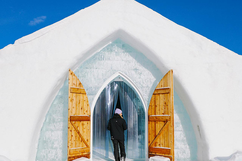 Quebec City: Hôtel de Glace (ice hotel) VisitQuebec City: Hotel de Glace Ice Hotel Visit