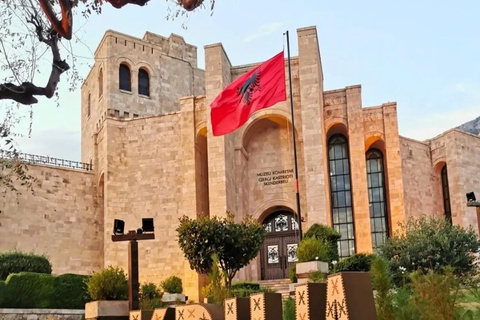 From Durres,Golem,Qerret: Kruja Castle, Bazaar, guided tour