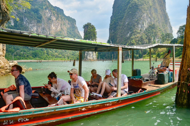 From Khao Lak: Eco Excursion at Cheow Lan Lake w/ Lunch From Khao Lak: Eco Excursion at Cheow Larn Lake w/ Lunch