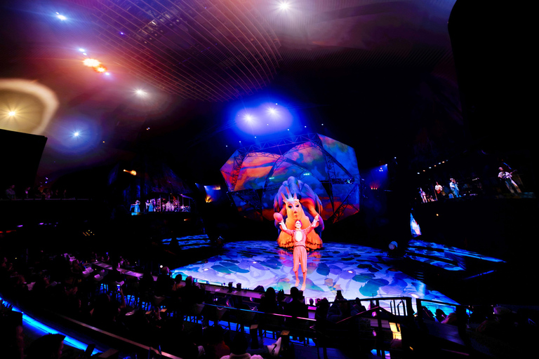 Cosm Dallas: Mystère by Cirque du Soleil in Shared Reality Level 2: 3 Person Booth