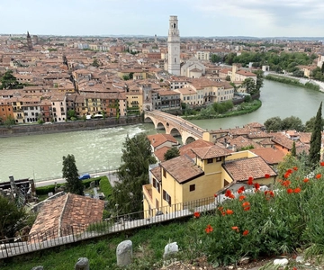 Verona: Høydepunkter og panoramatur på sykkel