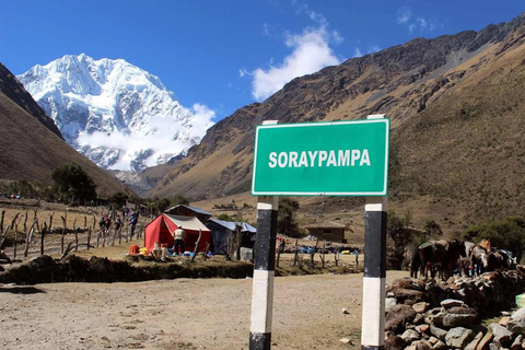 From Cusco: Transportation/Bus to Soraypampa with Breakfast Private shuttle service to Soraypampa