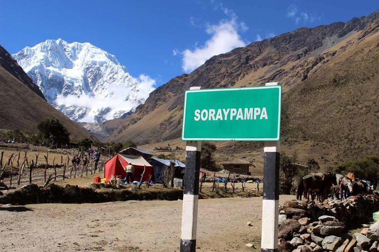 From Cusco: Transportation/Bus to Soraypampa with Breakfast Private shuttle service to Soraypampa