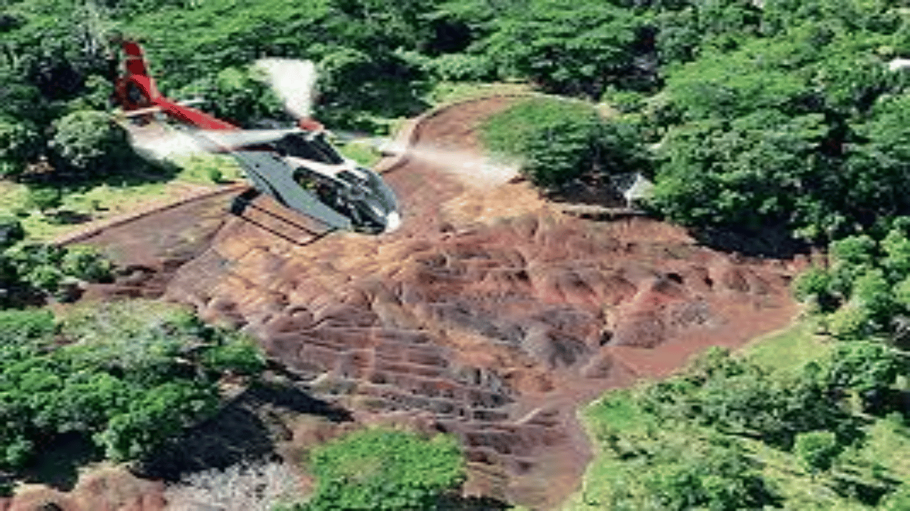 Mauritius: Panorama-Helikopterflug mit Hoteltransfer