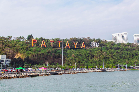 De Bangkok: visite en petit groupe de la plage de Pattaya et de l'île de corailVisite en petit groupe avec prise en charge à l'hôtel