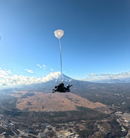 Visit Mt.Fuji: SKYDIVING: oshinohakkai in Shizuoka