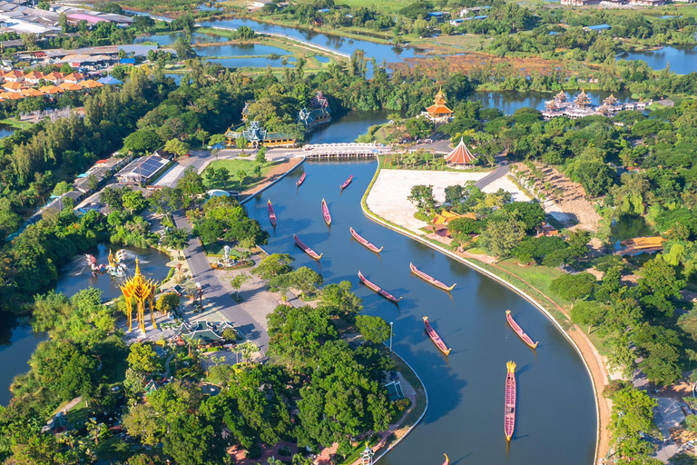 Bangkok Erawan Museum, Ancient City & Bang Pu Private Trip Ancient City & Erawan Museum｜Buffet Lunch｜Private Car Tour