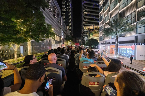 Miami by Day and Night: 2-Day Hop On, Hop Off Experience2-Day Miami Essential Night Tour