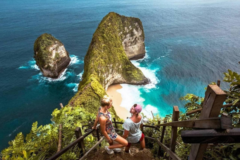 Depuis Bali : Snorkeling 3 Spots avec GoPro &amp; West Penida TourPlongée en apnée avec transfert aller-retour à Bali