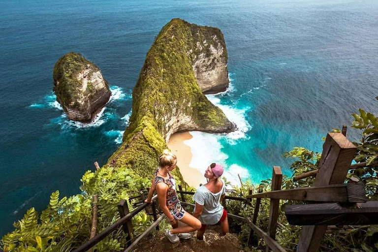 Depuis Bali : Snorkeling 3 Spots avec GoPro &amp; West Penida TourPlongée en apnée avec transfert aller-retour à Bali