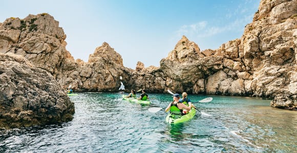 Santa Ponsa: Meeresschutzgebiet Kajak Tour