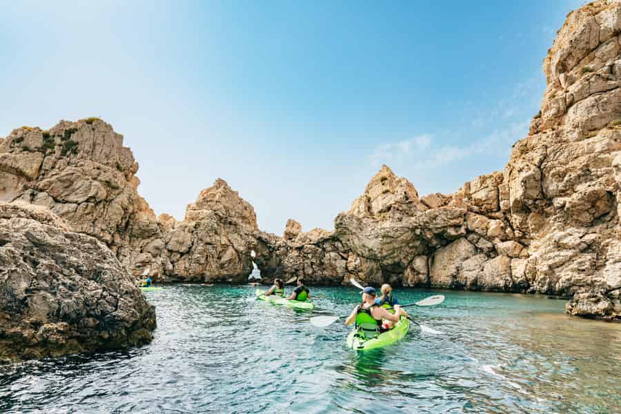 Santa Ponsa: Meeresschutzgebiet Kajak Tour. Foto: GetYourGuide Santa Ponsa: Meeresschutzgebiet Kajak Tour. Foto: GetYourGuide
