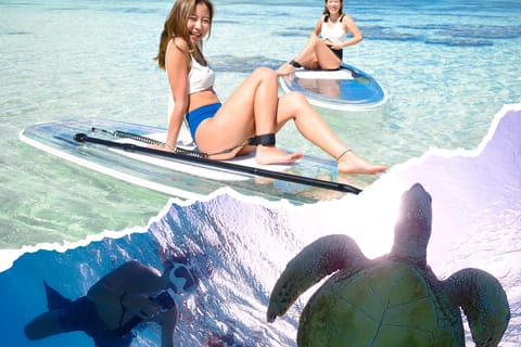 Miyako Island: Clear SUP & Sea Turtle Snorkeling Experience - Image 2