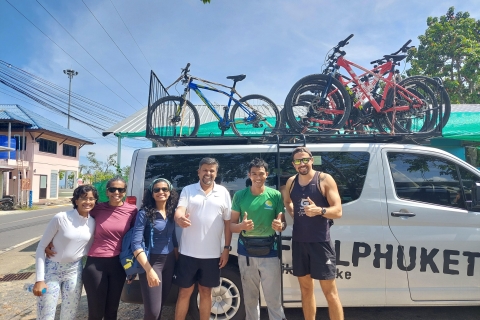 Phuket : Excursion cycliste d'une demi-journée dans la campagne avec déjeunerPhuket : Excursion cycliste d'une demi-journée à la campagne avec déjeuner