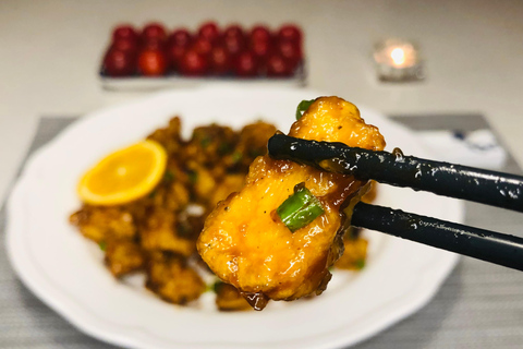 Online Cooking Class Orange Chicken by Chef Sunflower LiPrivate Group