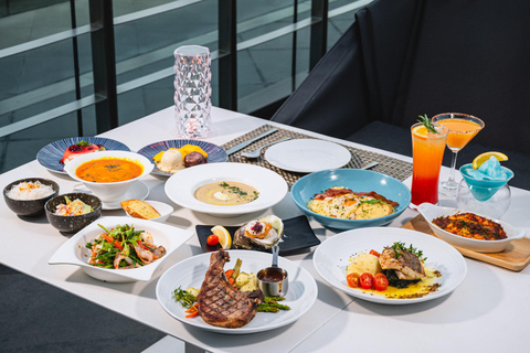 Pattaya: The Sky 32 at Grande CentrePoint Hotel Four Dishes w/ Free Flow Non-Alcoholic 90 mins