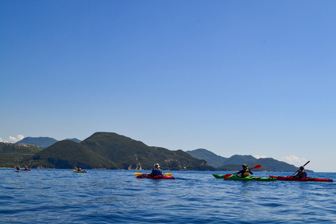 Sivota-Błękitna Laguna: Wycieczka kajakiem morskim z nurkowaniem