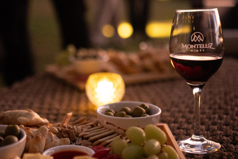 Santiago: Vinicola Monteluz Sunset Party Experience 360