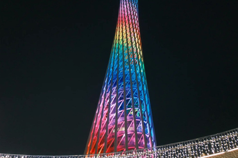 Guangzhou: Canton Tower Tickets, Bubble Tram & Sky Drop 480m Sky Drop Combo