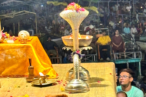 Most attractive Evening ceremony on the Ghat ,with bazarwalk