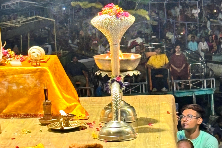 Most attractive Evening ceremony on the Ghat ,with bazarwalk