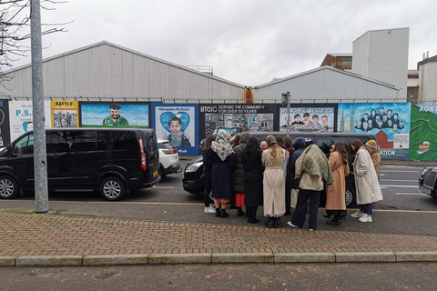 Belfast politieke muurschildering taxitour