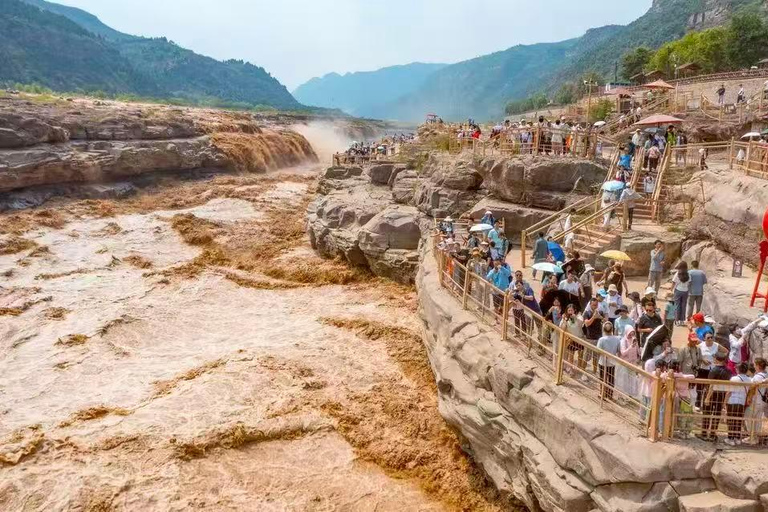 Shaanxi: Hukou Waterfall Entry Ticket Ticket + Shuttle Bus
