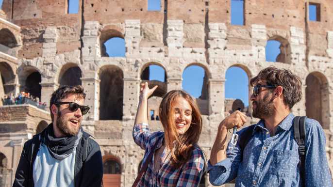 Roma: Visita guiada al Coliseo por la mañana temprano