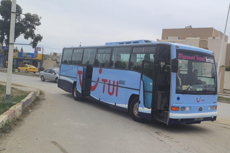 Túnez: Traslado al aeropuerto desde/hacia Cualquier destino