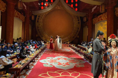 Luoyang: Tang Dynasty Palace Music and Tea Banquet Single Tea & Pastry Banquet (Including Hanfu Costume)