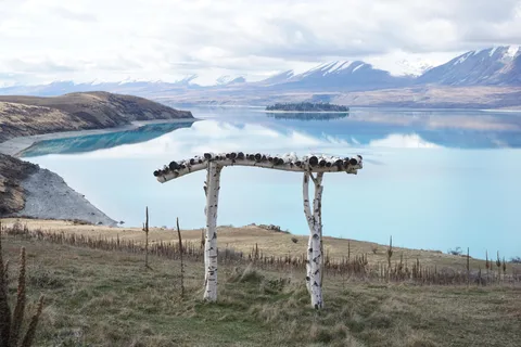Visita a uma quinta no alto do Lago Tekapo (Carbono Positivo)