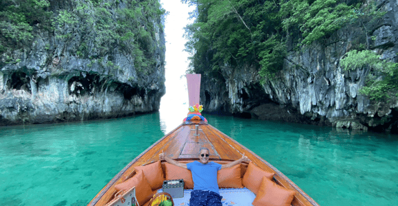 Krabi: Private Luxury Long-Tail Boat Tour to Hong Island