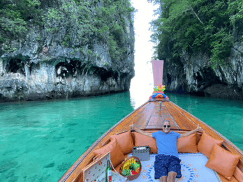 Krabi: Private Luxury Long-Tail Boat Tour to Hong Island