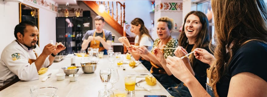 Cusco: Corso di cucina peruviana, cocktail e tour del mercato locale