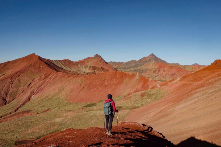 Cusco: Montagna Arcobaleno e Valle Rossa Giornata con guida e pasti