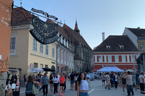 Privétour: vertrek Boekarest naar Kasteel Peles, Bran en Oude Stad Brasov