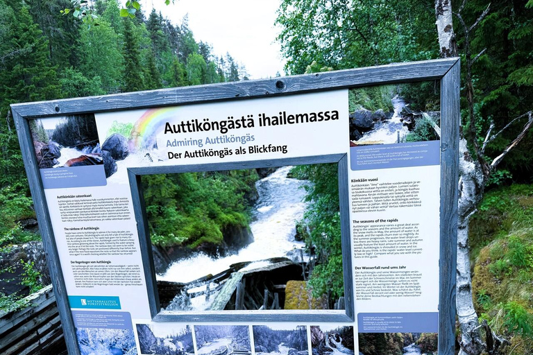 Rovaniemi to Ruka Roller Coaster & Korouoma Canyon Waterfall