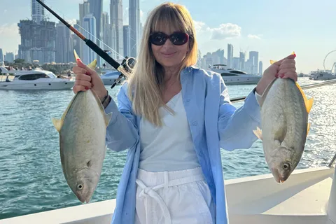 Dubai: 4-timers privat dybhavs-/trillefisketur
