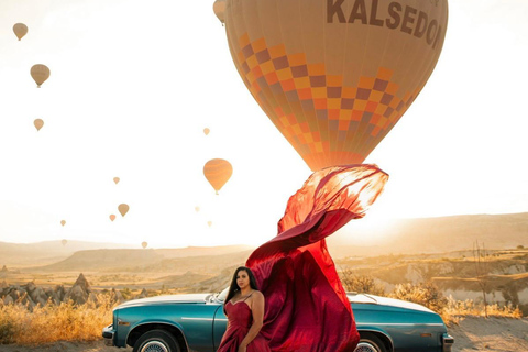 Cappadocia: Sunrise Classic Car Tour with Hotel Pickup
