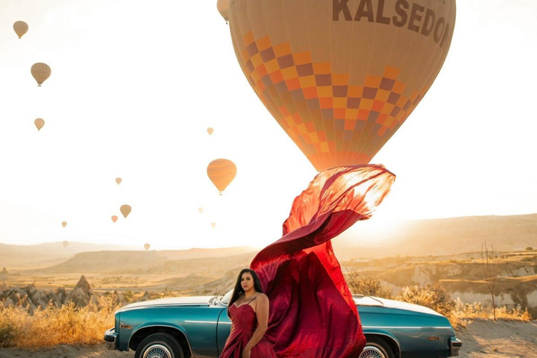 Cappadocia: Sunrise Classic Car Tour with Hotel Pickup