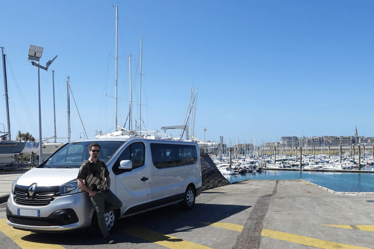 From Rennes : Guided tour of Mont Saint-Michel & Saint-Malo