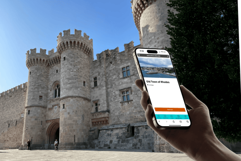 From Lindos: Rhodes Old Town trip with free time to explore