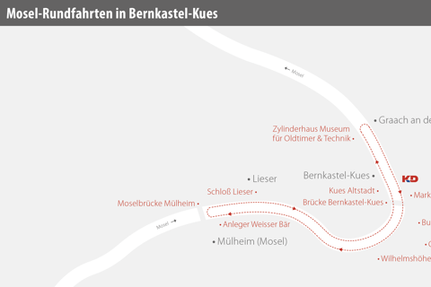 Bernkastel-Kues: Crociera panoramica sul fiume Mosella