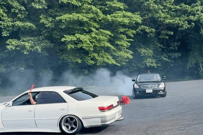 Chiba: Tokyo Drift Police Car Chase Experience