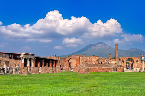 Från Neapel: Pompeji, Herculaneum och Vesuvius TourFrån Neapel: Pompeji, Herculaneum och Vesuvius - guidad rundtur